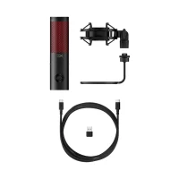 Microfon pentru streaming HyperX QuadCast 2, Black/Red, [872V1AA] 9