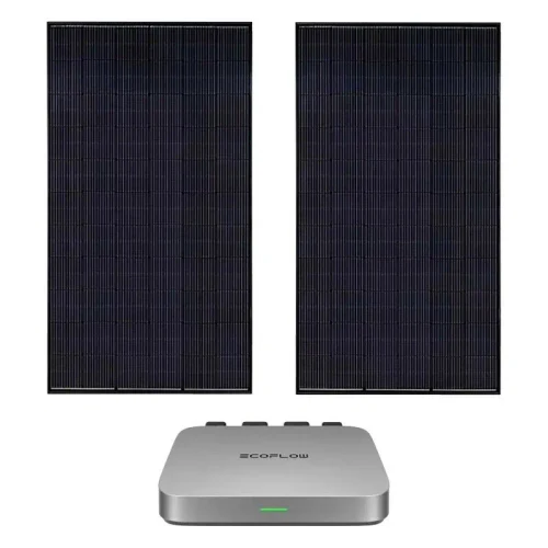 Ecoflow PowerStream Micro Inverter 800W + 2x 400W Mono Solar Panel