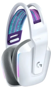 Casti Gaming Logitech Gaming G733 LIGHTSPEED Wireless RGB, White 2