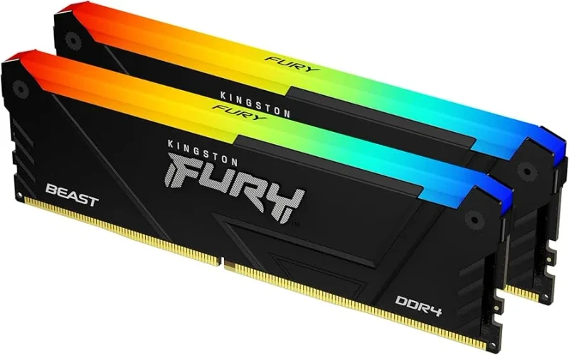 Memorie operativa Kingston FURY® Beast DDR4 RGB DDR4-3600 16GB (Kit of 2*8GB) 2