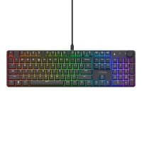 Tastatura Gaming TrustGXT 866 TORIX, USB, Black