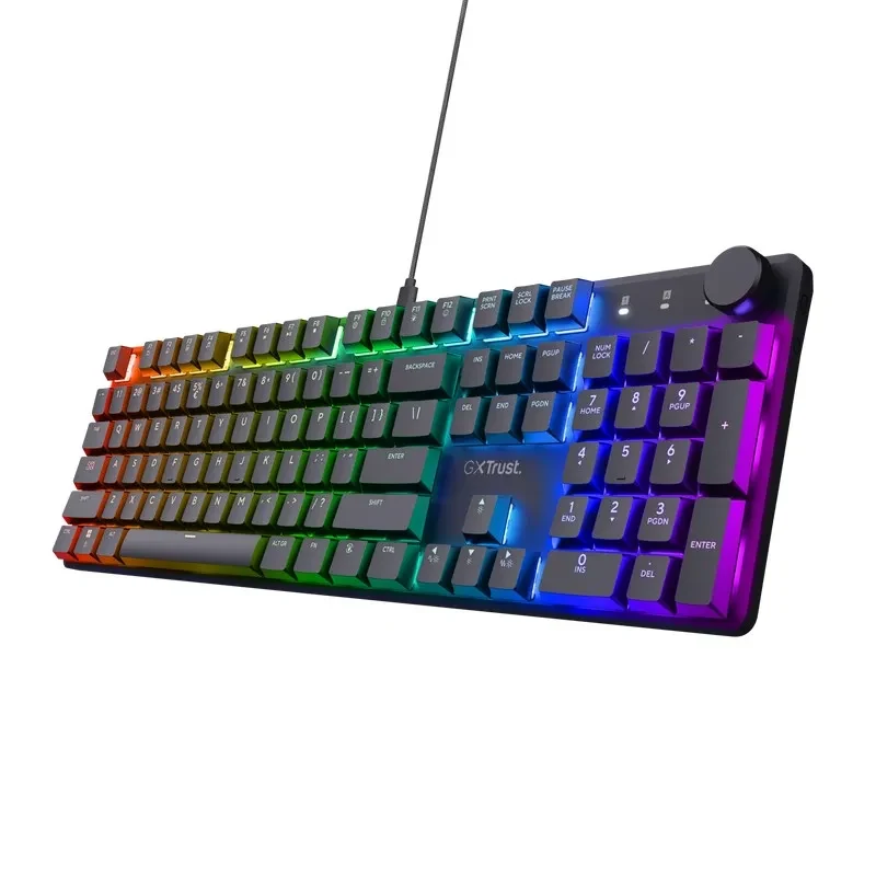 Tastatura Gaming TrustGXT 866 TORIX, USB, Black 2