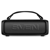 Boxa portabila SVEN PS-235, Black / 12W / Bluetooth / FM / USB / 1500mA*h 3
