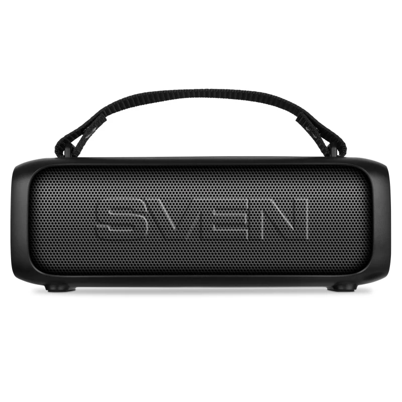 Boxa portabila SVEN PS-235, Black / 12W / Bluetooth / FM / USB / 1500mA*h 3