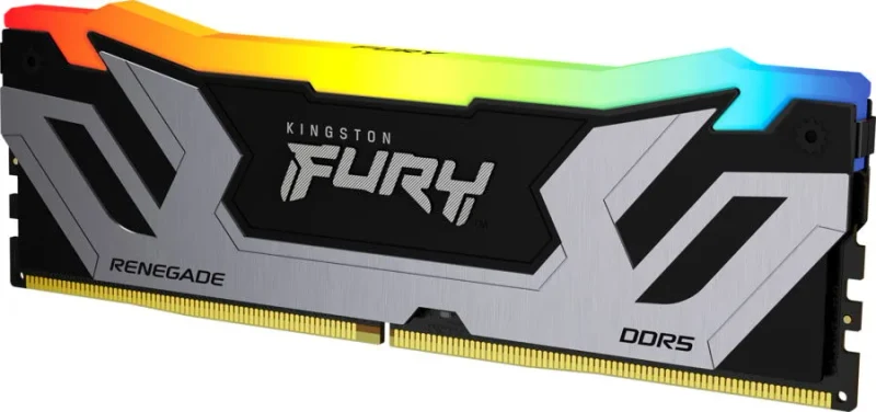 Memorie operativa CUDIMM DDR5-8400 24GB Kingston FURY Renegade Silver RGB 2