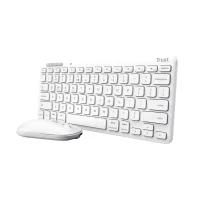 Wireless Tastatura si mouseTrust  Lyra Multi-Device / BT5.0 / White 2