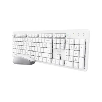 Tastatura si Mouse WirelessTrust ODY II / White 3