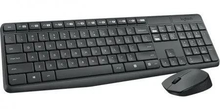 Tastatura cu mouse Logitech Combo MK235 / USB