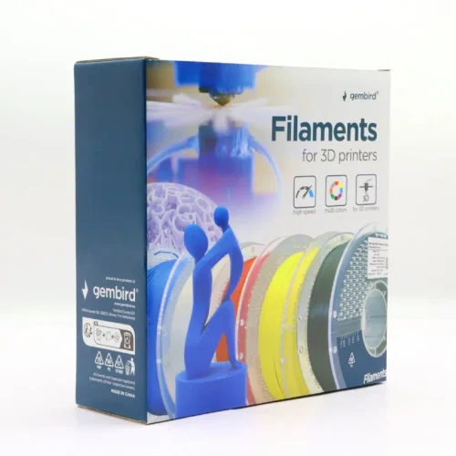Gembird High Speed ABS Filament, Black, 1.75 mm, 1 kg