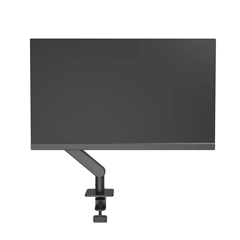 Arm for 1 monitors 17”-34” -  AOC AM400B Black, Desk Clamp/Grommet, Aluminum structure, Mechanical Gas Spring System, Height adjustment, Max.Load: 2-9kg, Tilt: '-90°~+85°, Swivel:180°, Rotation:360°, Hidden cable management, VESA 75/100 2