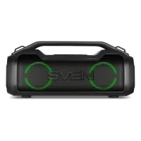 Boxa portabila SVEN PS-390 Black / 50W / Bluetooth / FM tuner / USB / microSD / TWS 4