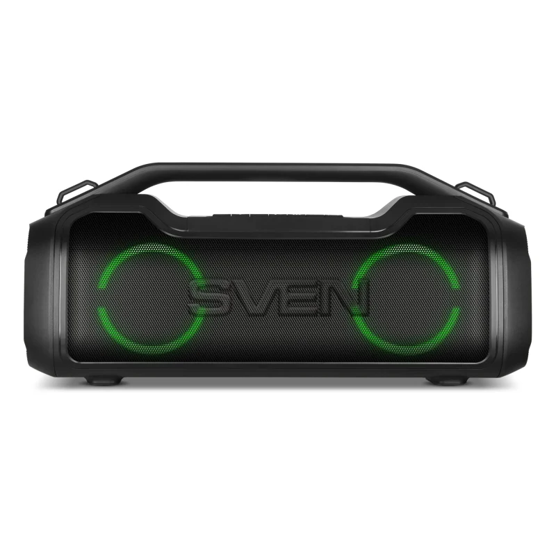 Boxa portabila SVEN PS-390 Black / 50W / Bluetooth / FM tuner / USB / microSD / TWS 4