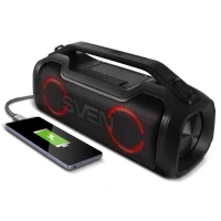 Boxa portabila SVEN PS-390 Black / 50W / Bluetooth / FM tuner / USB / microSD / TWS 6