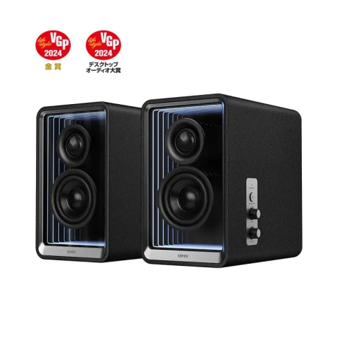 Hi-Res boxe Edifier QR65  with GaN charger 65w / 2x35W / Bluetooth / RGB / Black