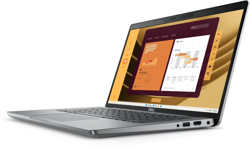 Laptop 14.0'' DELL Latitude 5450/ Intel Core Ultra 7 155U/ 16GB DDR5/ 512GB SSD/ Gray 3
