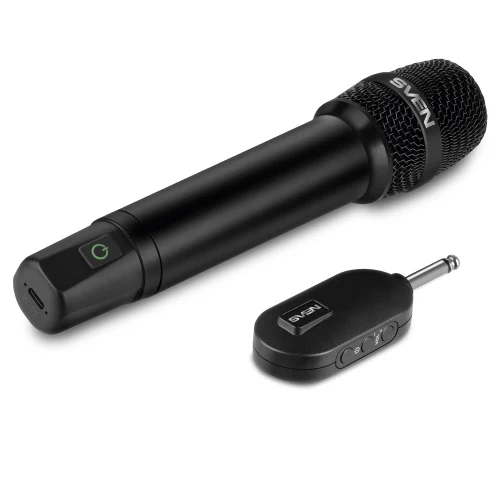 Microfon penru karaoke SVEN MK-740 / Wireless / Black