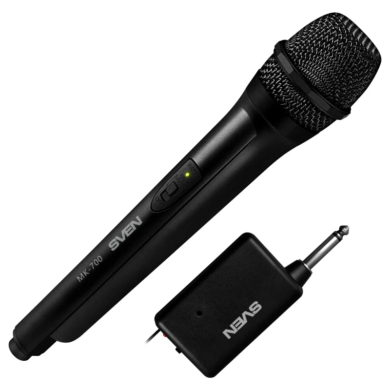 Microfon pentru karaoke SVEN MK-700 / Wireless / Black 2