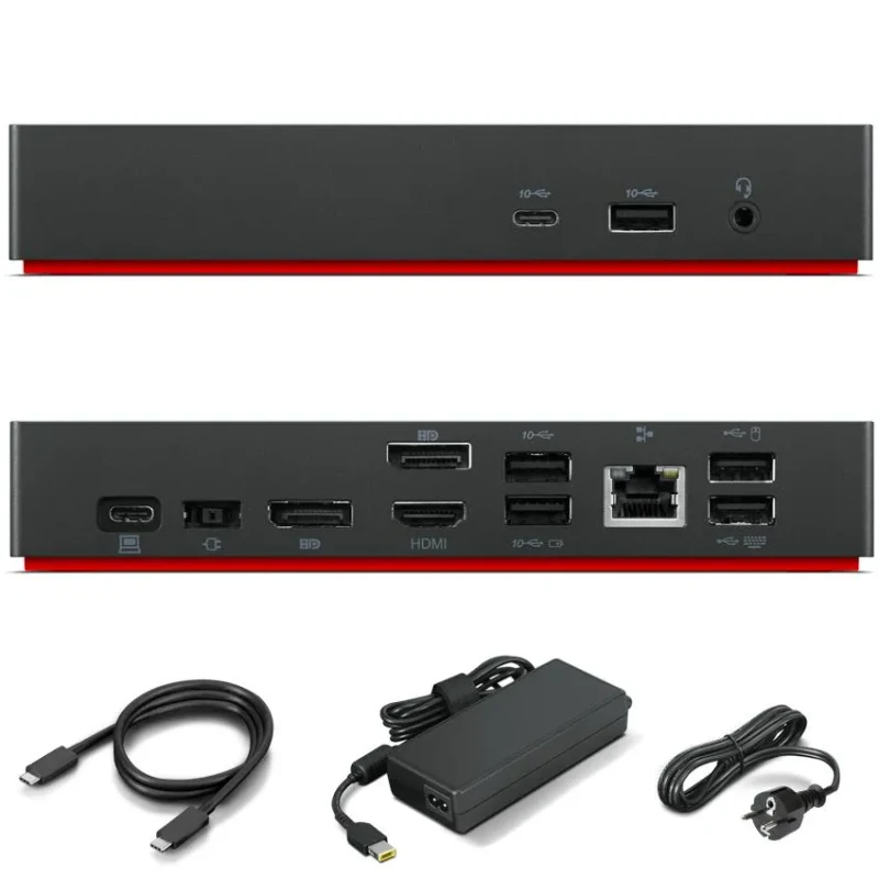 USB-C Docking Station Lenovo ThinkPad Universal/ 1xHDMI/ 2xDP/ 1xUSB-C/ 5xUSB-A 4