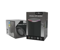 Boxa portabila Gembird SPK-BT-LED-08S/ 5W / Bluetooth / microSD / USB / 800 mAh 5