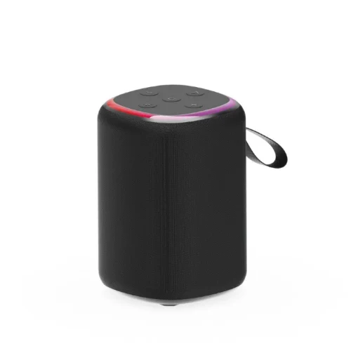 Boxa portabila Gembird SPK-BT-LED-08S/ 5W / Bluetooth / microSD / USB / 800 mAh