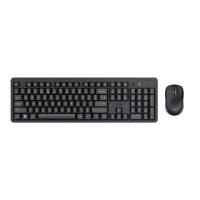 Tastatura si mouse WirelessTrust ODY II / Black