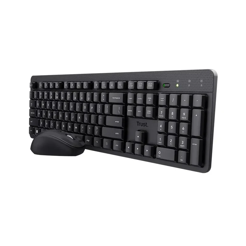 Tastatura si mouse WirelessTrust ODY II / Black 2