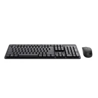 Tastatura si mouse WirelessTrust ODY II / Black 3