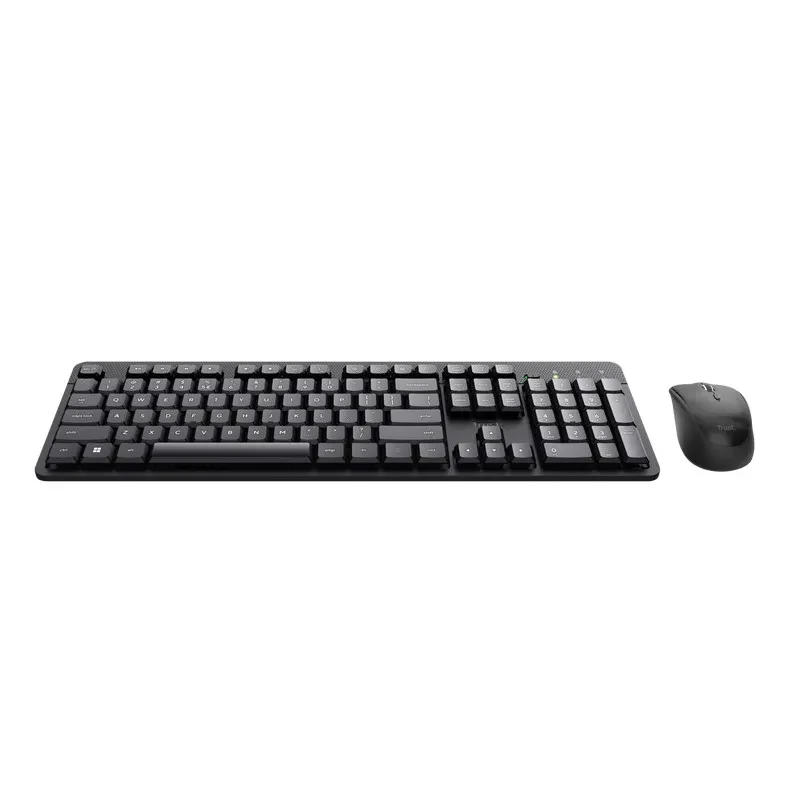 Tastatura si mouse WirelessTrust ODY II / Black 3