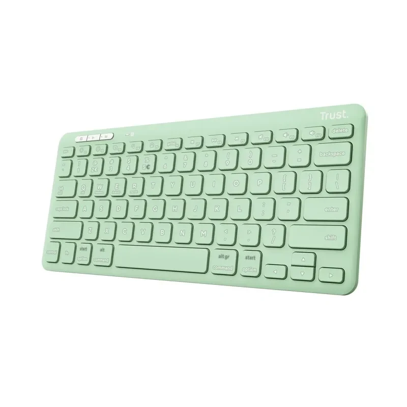 Tastatura Wireless Compacta Trust  Lyra / BT5.0 / Green 2