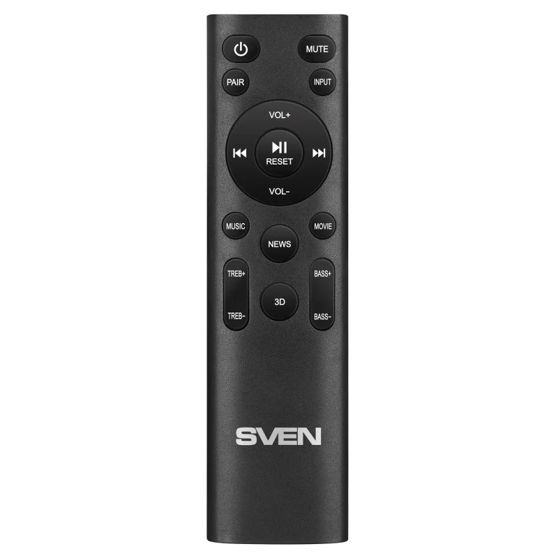 Soundbar cu subwoofer wireless SVEN SB-2400DD Black  / 400W RMS / Bluetooth 8