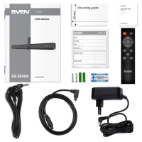 Soundbar SVEN SB-2040A Black  / 40W RMS / Bluetooth 8