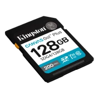 Card de memorie SD 128GB Kingston Canvas Go! Plus G4, 200/160MB/s 3