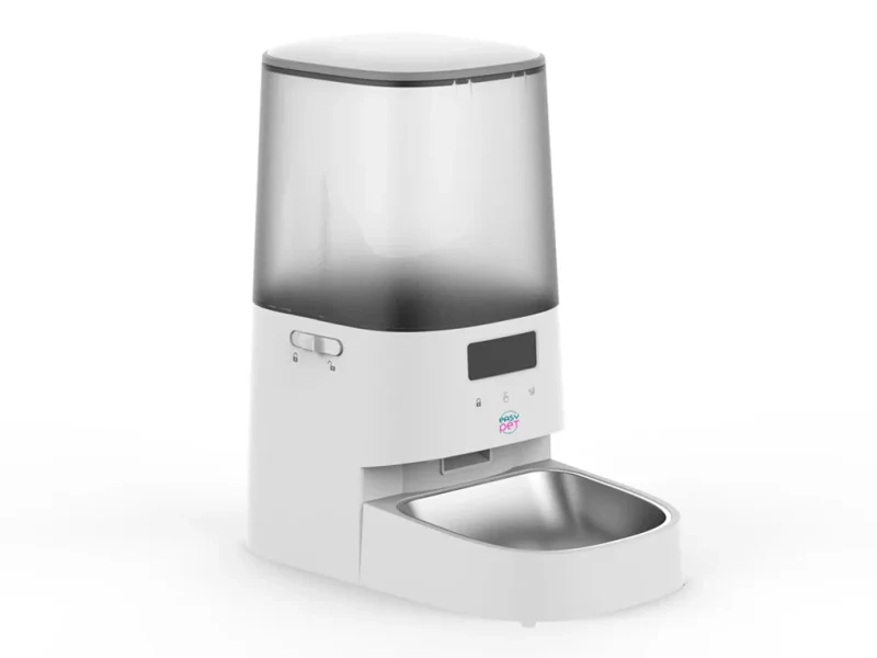 Dispenser pentru hrana automat pentru animalele de companie Easy Pet IMPDA201/ 5L pentru caini si pisici cu Wi-Fi si App (Tuya Smart) 4