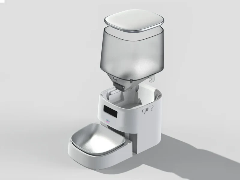 Dispenser pentru hrana automat pentru animalele de companie Easy Pet IMPDA201/ 5L pentru caini si pisici cu Wi-Fi si App (Tuya Smart) 5