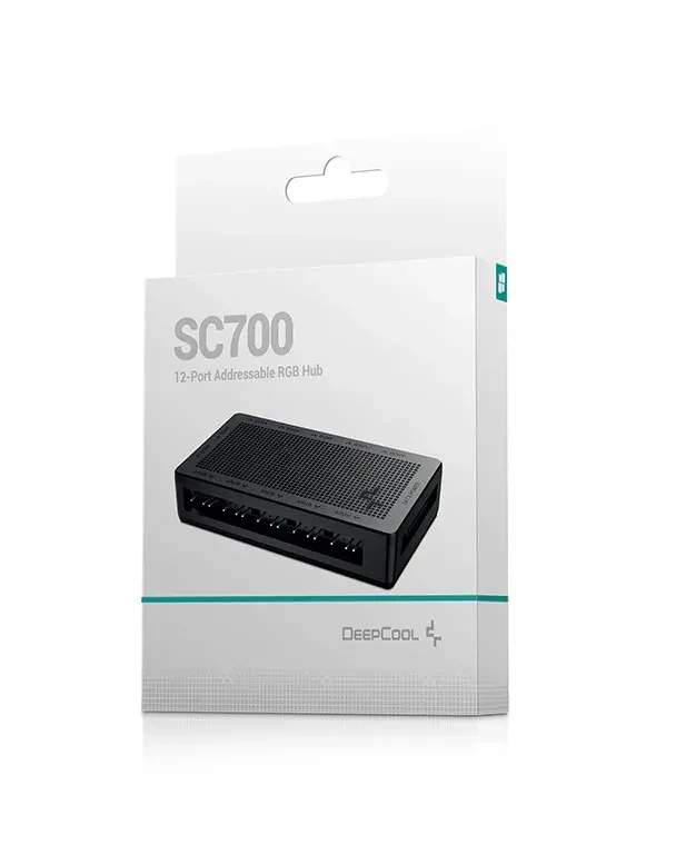 Hub ARGB magnetic cu 12 porturi DEEPCOOL ”SC700” 3