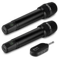 Set de doua microfoane wireless SVEN MK-742 / Wireless / Black