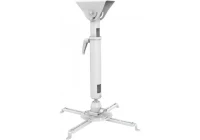 Sunne PRO300M2 Ceiling/ Bevel Projector Bracket, Mounting Range 130 – 470 mm, Adjustable Length 600 – 900mm, Tilt/Swivel -8°~+8°, 360° Rotate, max 35kg, Integrated cable management, Universal mounting pattern up to 450mm width, White 2
