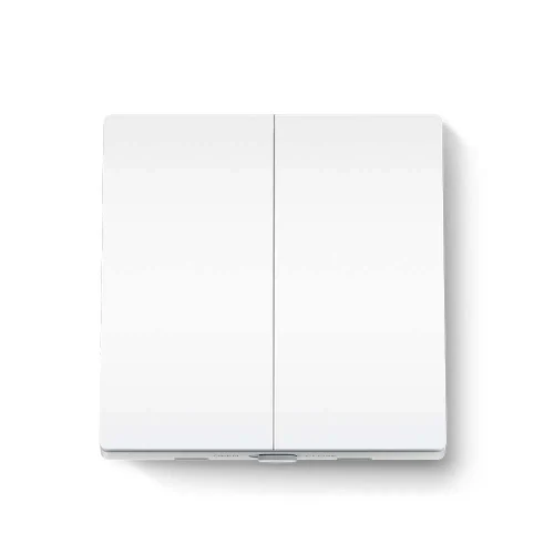 Intrerupator Smart dublu TP-LINK Tapo S220, White / 2-Gang 1-Way