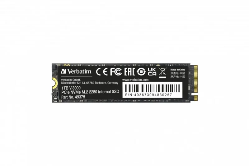 M.2 NVMe SSD Verbatim Vi3000 / 1TB 2