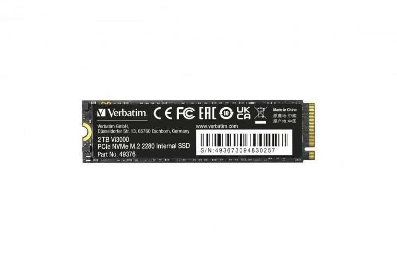 M.2 NVMe SSD Verbatim Vi3000 / 2TB 2