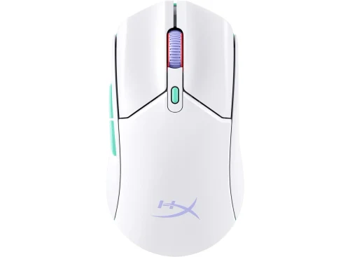 Mouse Gaming Wireless HYPERX Pulsefire Haste 2 Core, White [8R2E7AA]