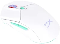 Mouse Gaming Wireless HYPERX Pulsefire Haste 2 Core, White [8R2E7AA] 2
