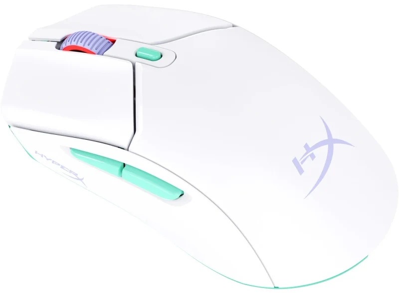 Mouse Gaming Wireless HYPERX Pulsefire Haste 2 Core, White [8R2E7AA] 2