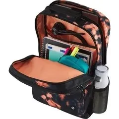 16.1” NB Backpack - HP Campus XL Tie Dye Backpack - Extra-Padded Floating Laptop Pocket, a Double-Coil, Lockable Zipper, Rain-repellant Material. 4