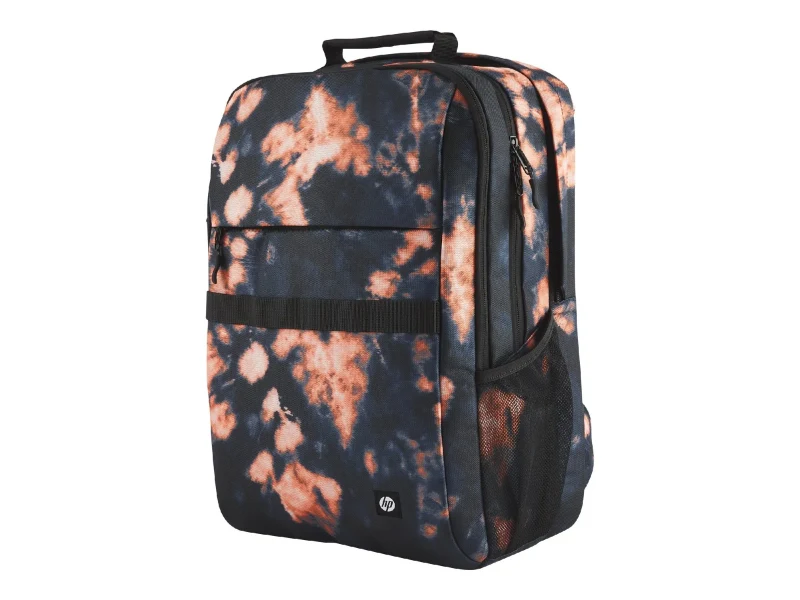 16.1” NB Backpack - HP Campus XL Tie Dye Backpack - Extra-Padded Floating Laptop Pocket, a Double-Coil, Lockable Zipper, Rain-repellant Material. 2