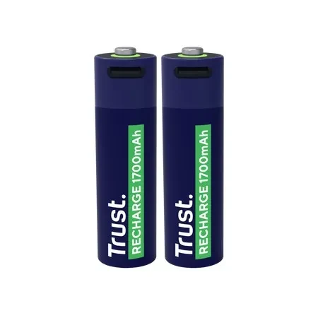 Trust Baterie reincarcabila USB-C AA/ 1700 mAh/  up to 800 charge cycles/  2 Pack