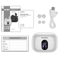 Casti SVEN E-310B, White 6