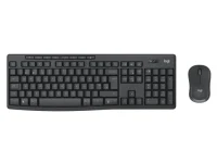 Wireless Tastatura si Mouse Logitech MK370 Combo for Business, Graphite