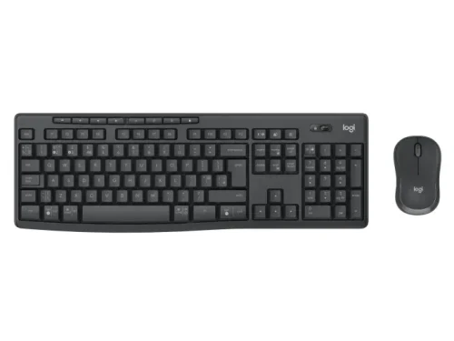 Wireless Tastatura si Mouse Logitech MK370 Combo for Business, Graphite