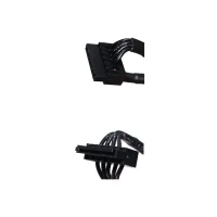 Xilence SATA Cable x4 for Modular Power supply, compatible with all modular PSU X series and  A+III series (MR9 / MR11)